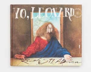 Yo-Leonardo-Ralph-Steadman-rayitas-azules